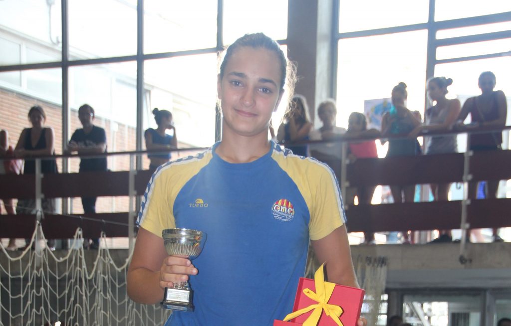 La portera del Cataluya fue elegida mejor meta del Campeonato / J.L. VIDONDO